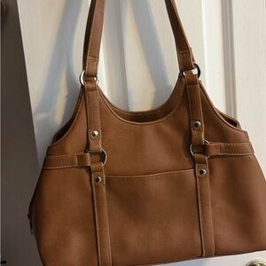 Tignanello genuine leather double-handled shoulder bag purse